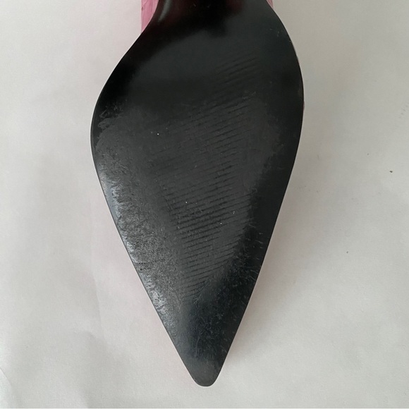 ⭐️4 x HOST PICK⭐️ Steve Madden Pink Leather Crocodile Print Shoes - Picture 6 of 8